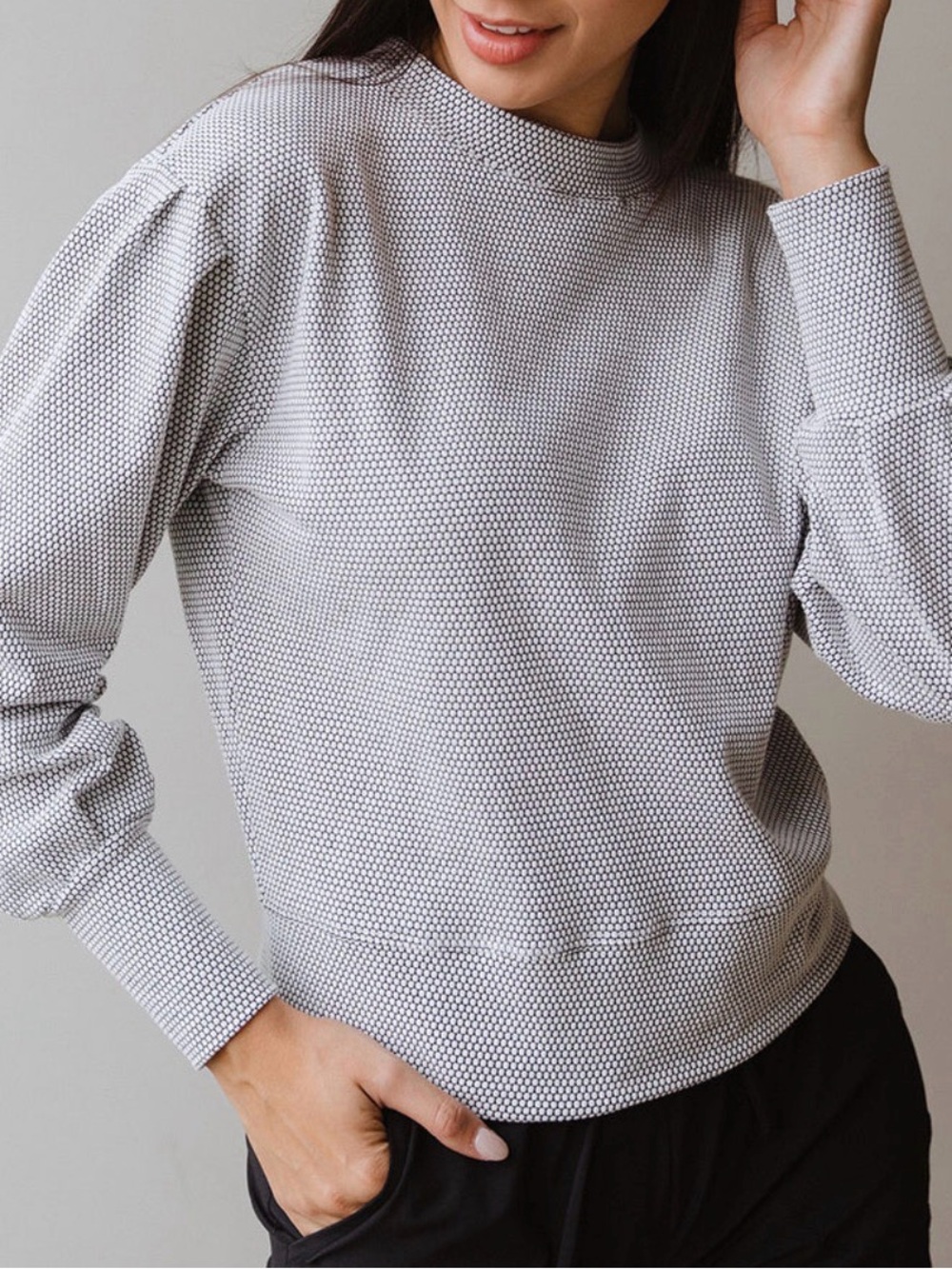 Albion Fit Serena Honeycomb Top – Size Small